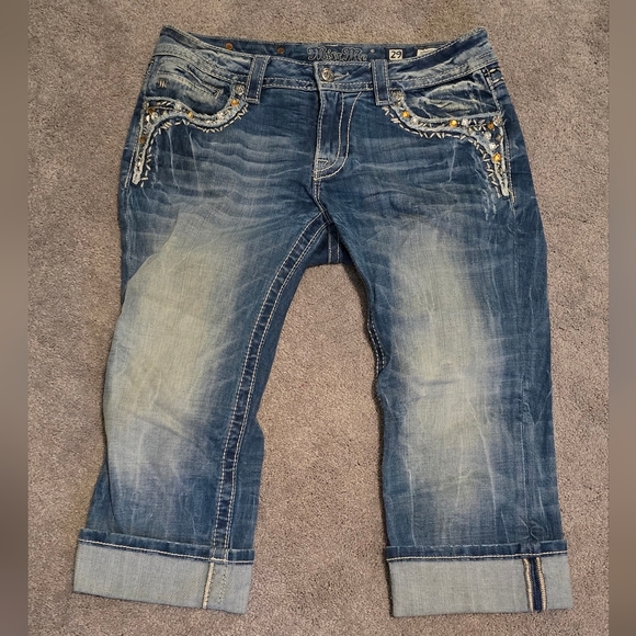 Miss me cuffed capri - Picture 3 of 5